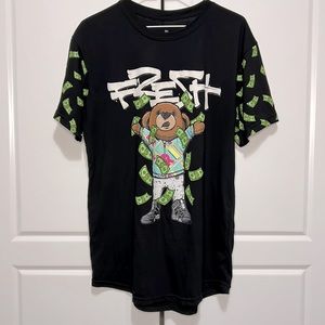 Men’s Bailey Apparel Bear Tee Size Medium